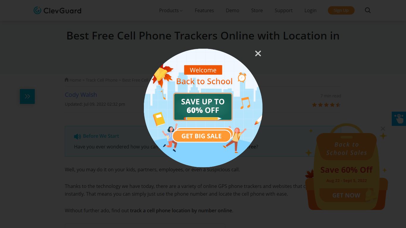 [2022 Updated] Best Free Cell Phone Tracker by Number - CLEVGUARD